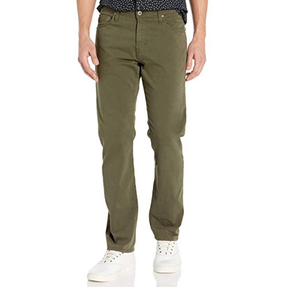 •Men’s AG Green Jeans•